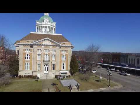 Video thumbnail: Giles County Courthouse flyover