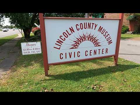 Video thumbnail: Fayetteville Lincoln County Museum Virtual Tour Welcoming