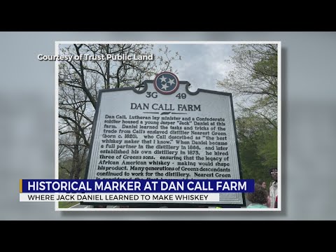 Video thumbnail: Tennessee’s Whiskey: Historical marker unveiling at Dan Call Farm